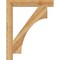 Ekena Millwork Westlake Block Rough Sawn Bracket, Western Red Cedar, 4"W x 30"D x 38"H BKT04X30X38WTL05RWR - alternate 4